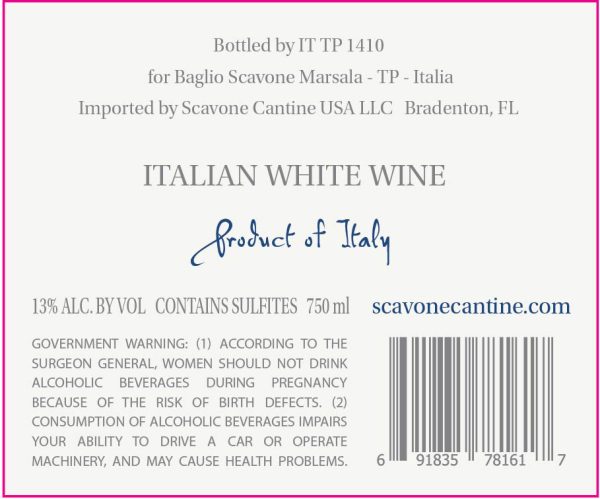 Scavone Cantine Grillo (Case of 6) - Image 3