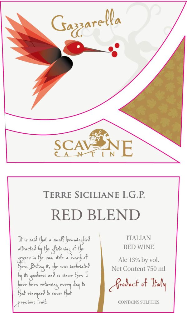 Scavone Cantine Red Blend (Case of 6) - Image 2